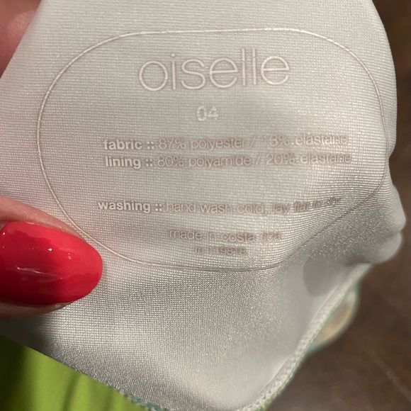 Oiselle sports bra top size 4 - Picture 3 of 3